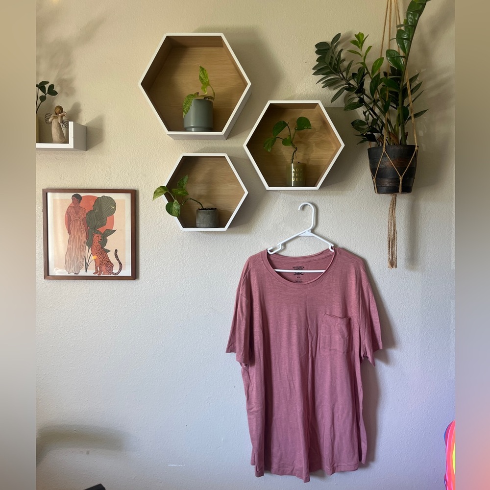 Oversized Pink Tee